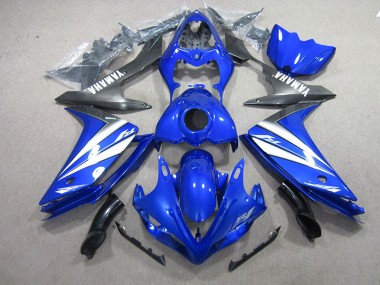 2007-2008 Blue White Yamaha YZF R1 Motorcycle Fairings UK